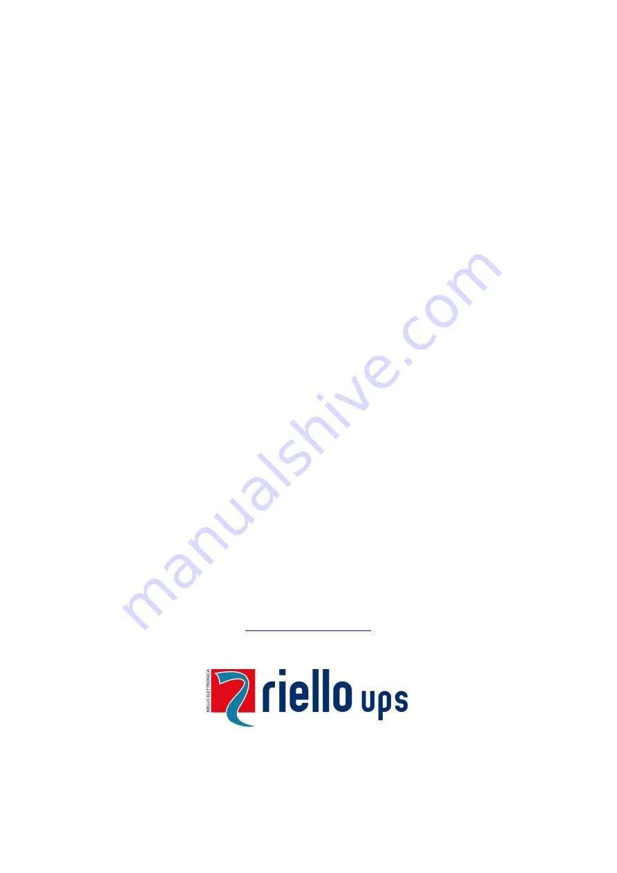 Riello UPS MASTER HP User Manual Download Page 2