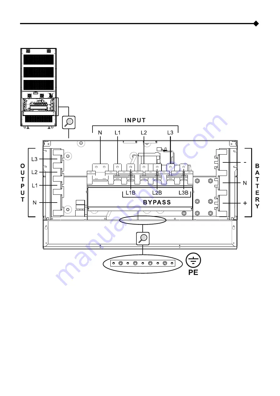 Riello UPS Multi Sentry 160 MST Installation And Use Manual Download Page 11