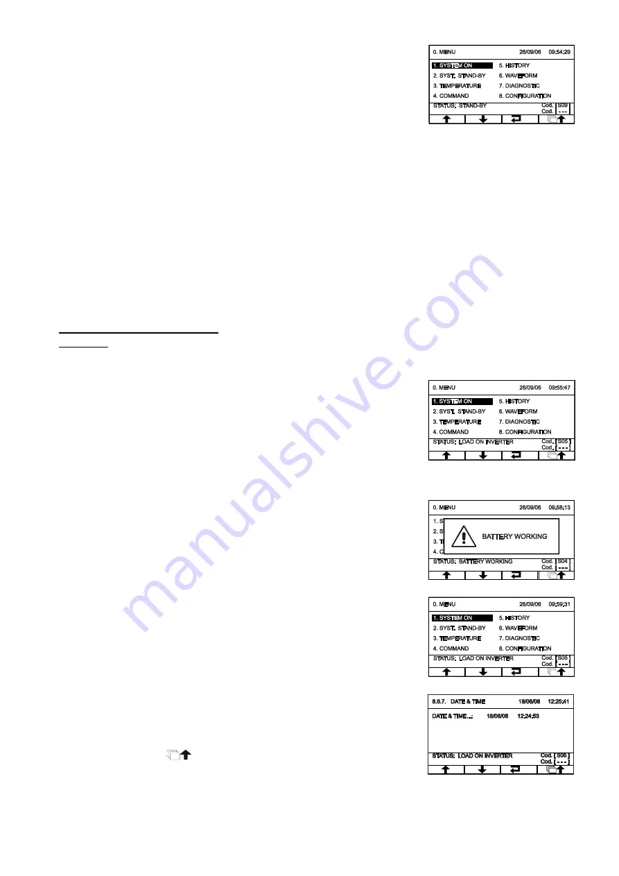 Riello UPS Multi Sentry 160 MST Installation And Use Manual Download Page 136