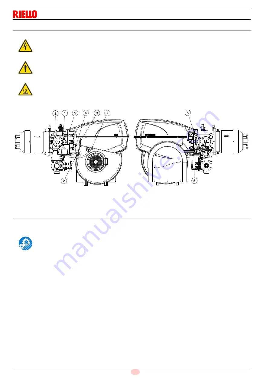 Riello RLS 1000/M MX Installation, Use And Maintenance Instructions Download Page 42