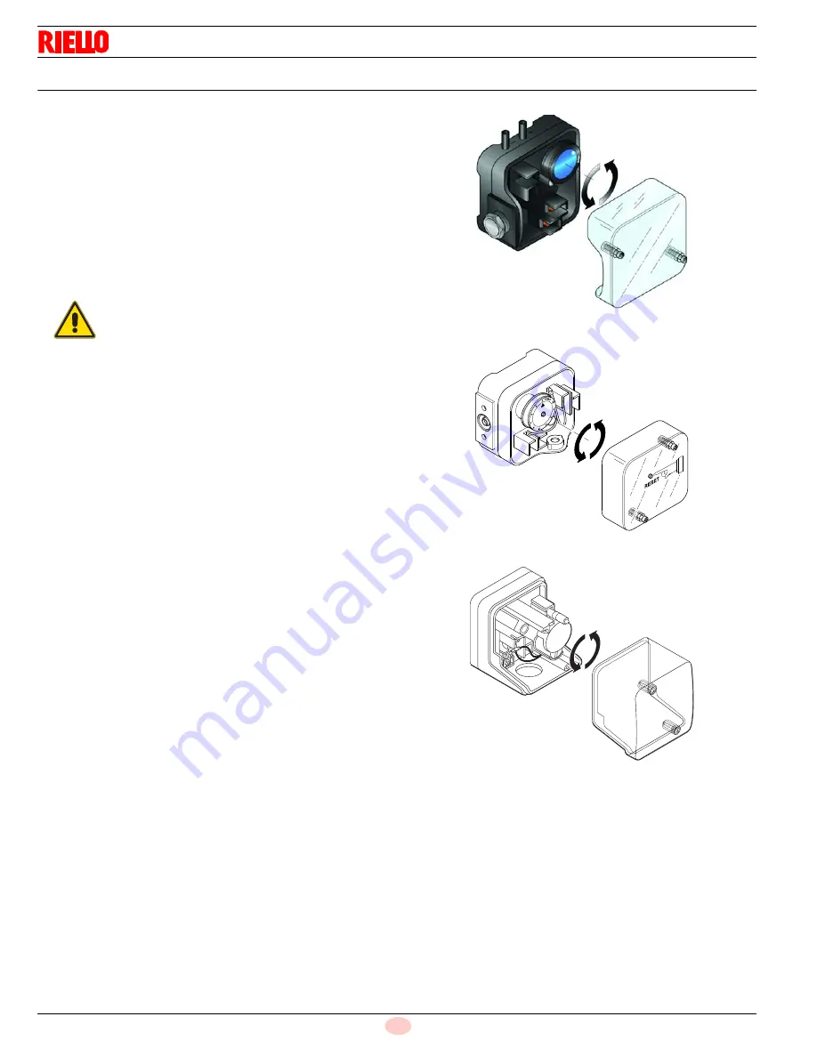 Riello RLS 300/E Installation, Use And Maintenance Instructions Download Page 44