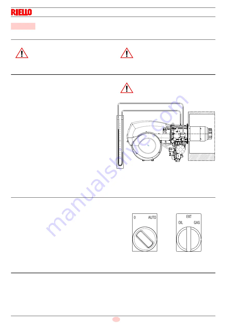 Riello RLS 800/EV MX Installation, Use And Maintenance Instructions Download Page 30