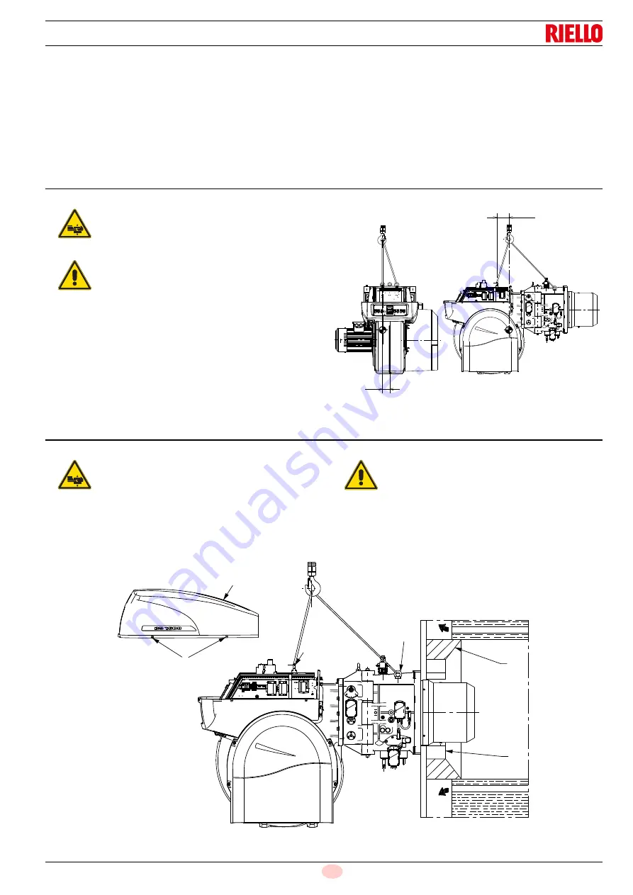 Riello RS 1300/E C01 Installation, Use And Maintenance Instructions Download Page 21