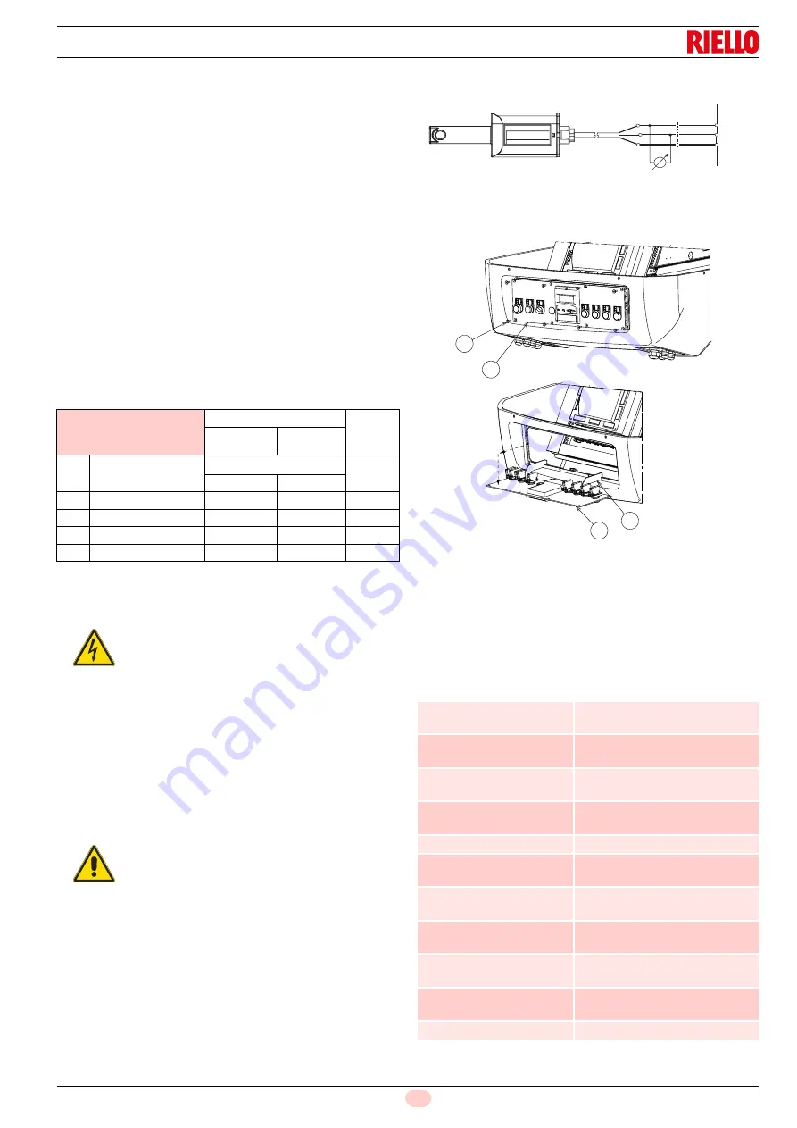 Riello RS 1300/E C01 Installation, Use And Maintenance Instructions Download Page 33