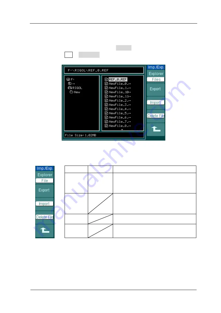 Rigol DS1000CA series User Manual Download Page 47