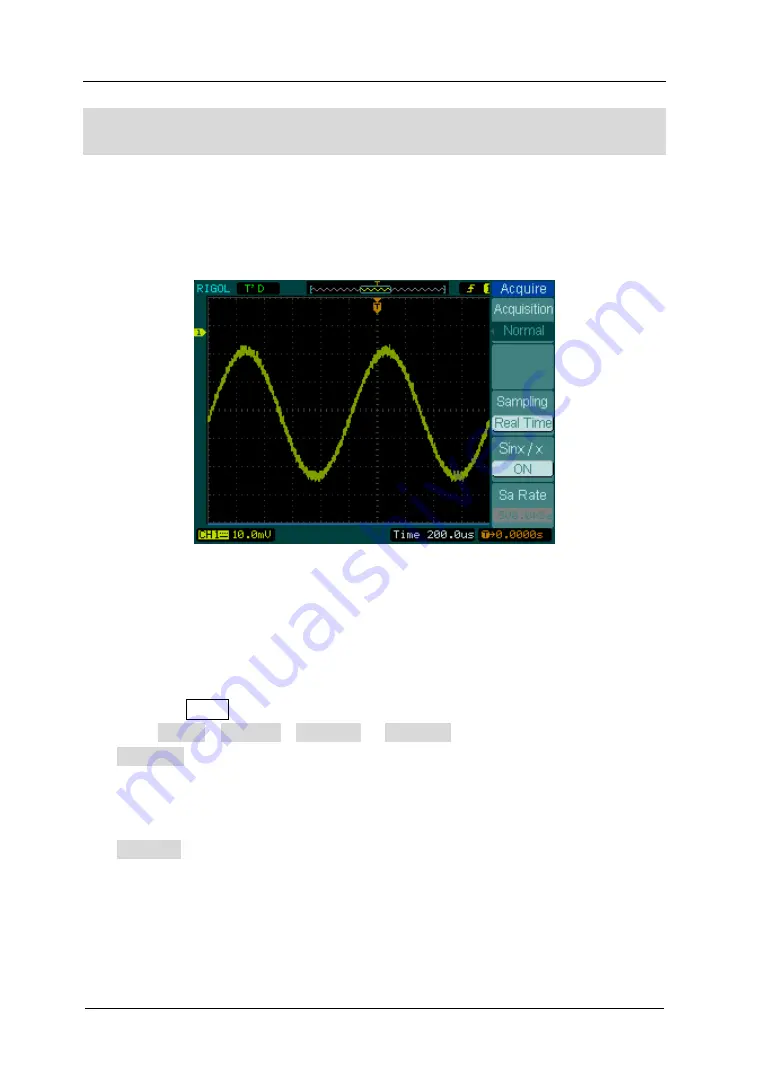 Rigol DS1000CA series Скачать руководство пользователя страница 120