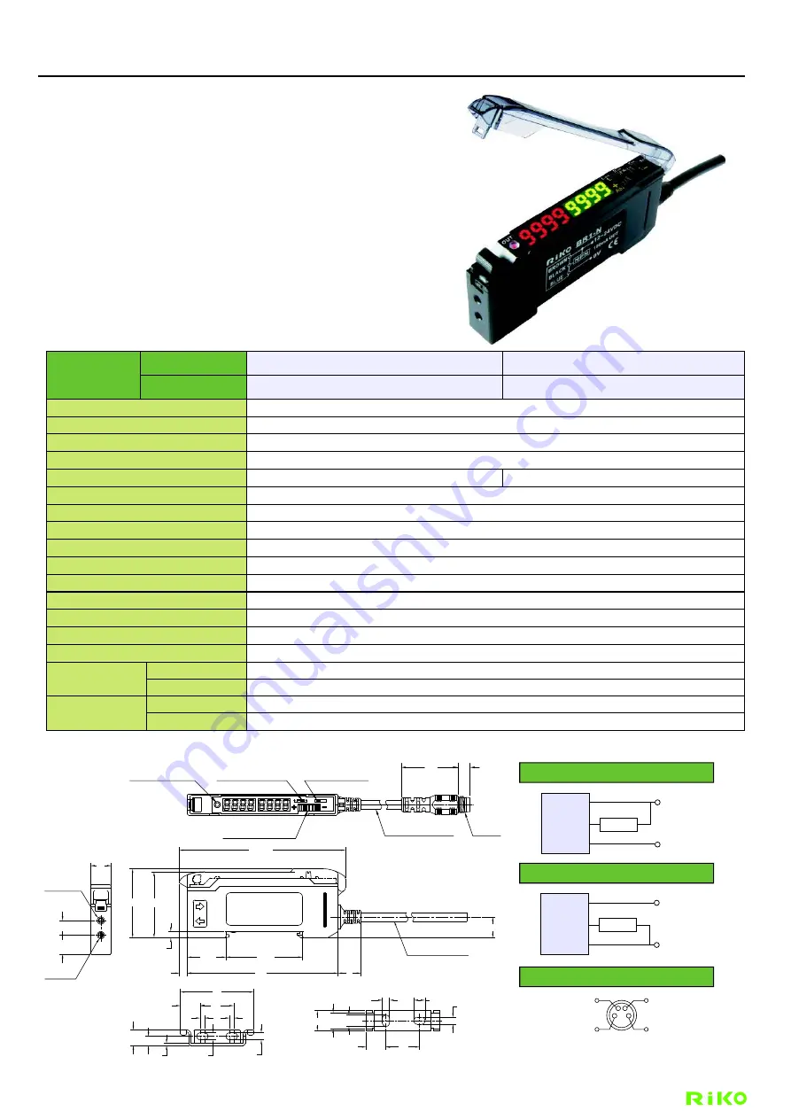 RIKO BR1 Manual Download Page 1