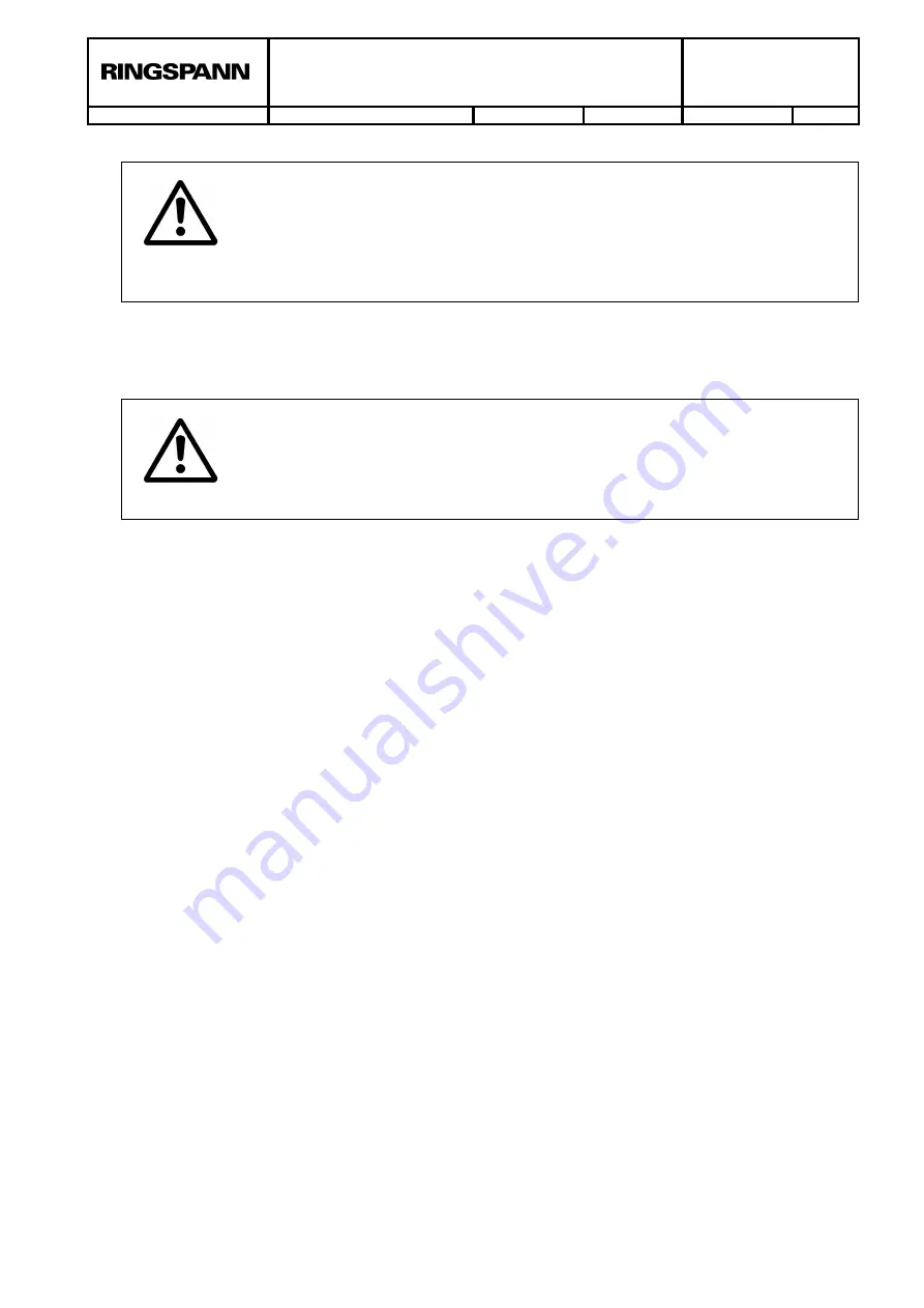 RINGSPANN HS 215 FHM Installation And Operating Instructions Manual Download Page 8