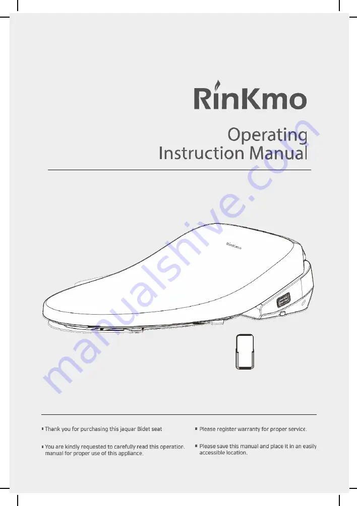 RinKmo EBS-01 Operating Instructions Manual Download Page 1