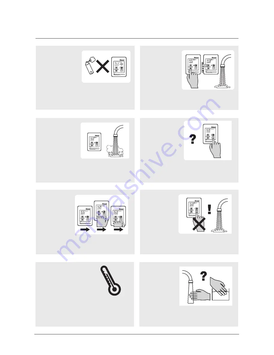 Rinnai 09.12 Series Operation Manual Download Page 9