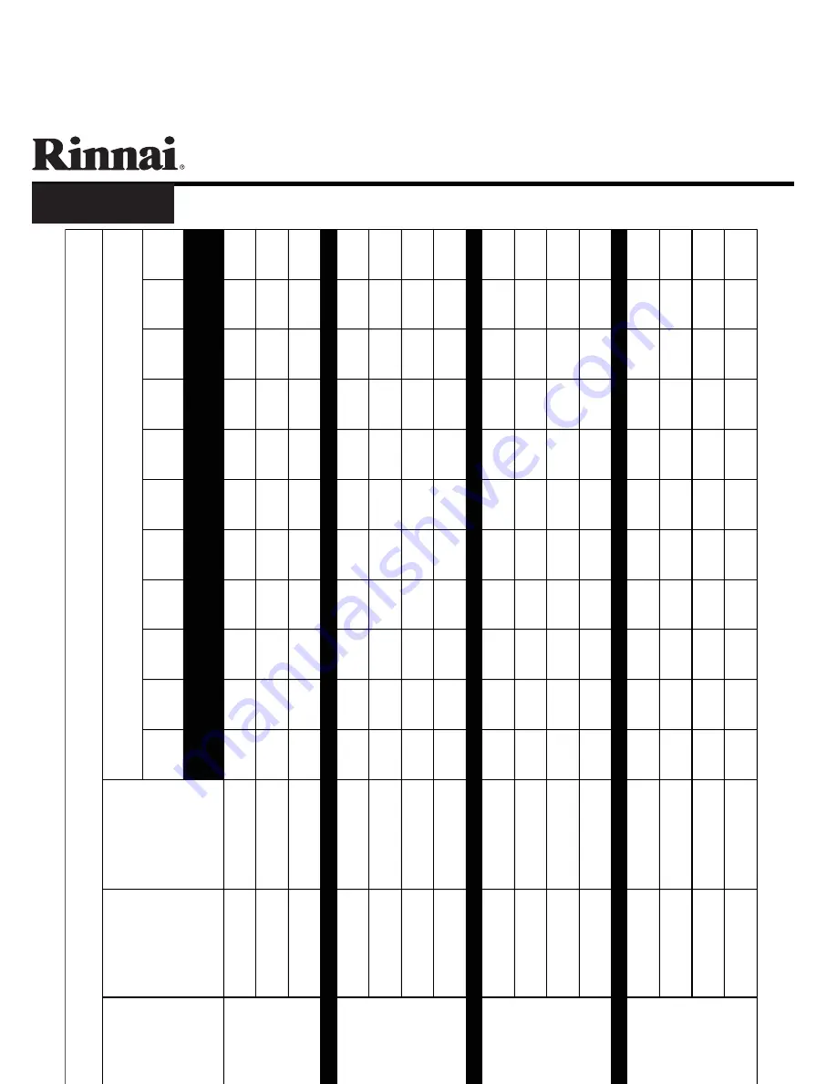 Rinnai 37AHB SERIES Specifications Download Page 5