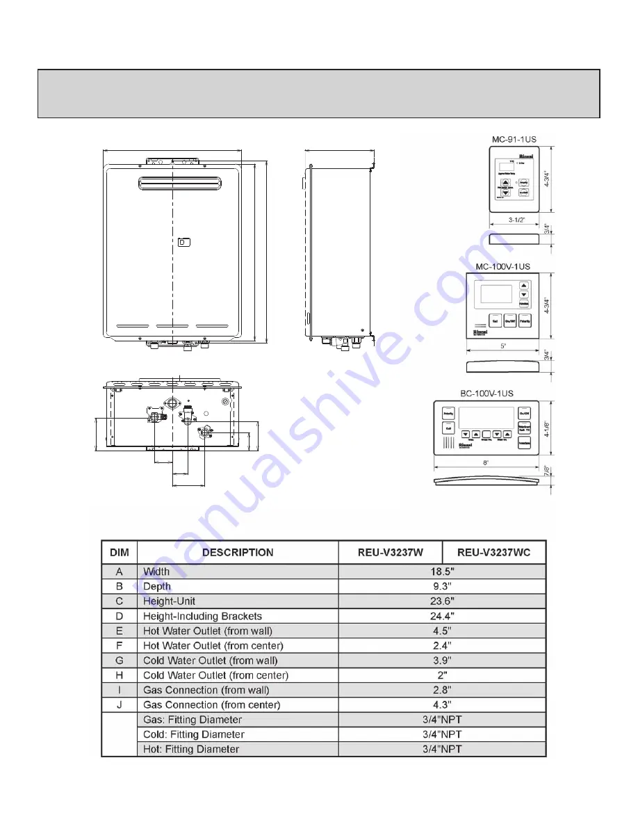 Rinnai C98e Скачать руководство пользователя страница 37