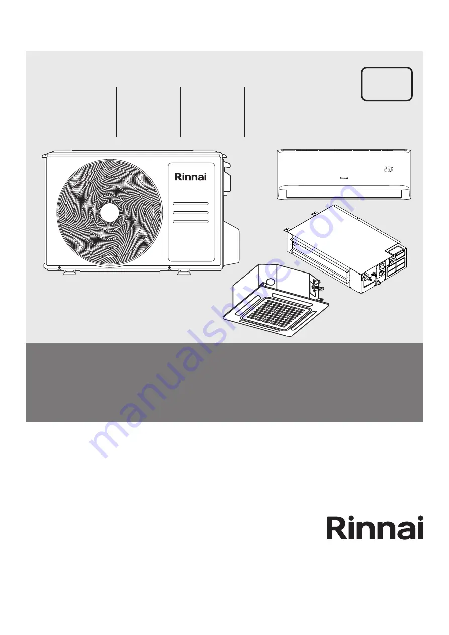 Rinnai CIN020MB Operation Manual Download Page 1