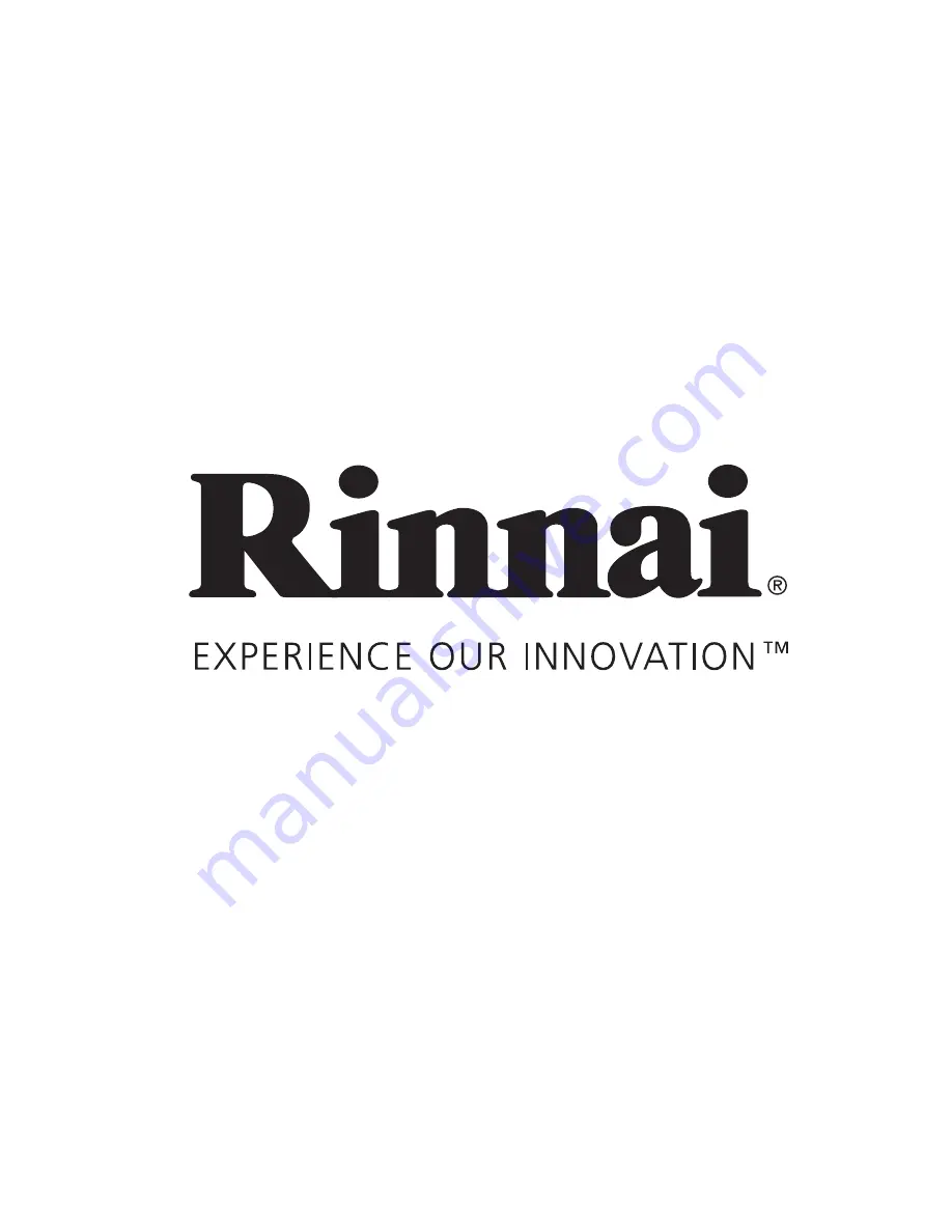 Rinnai E110CRN Installation & Servicing Instructions Manual Download Page 96