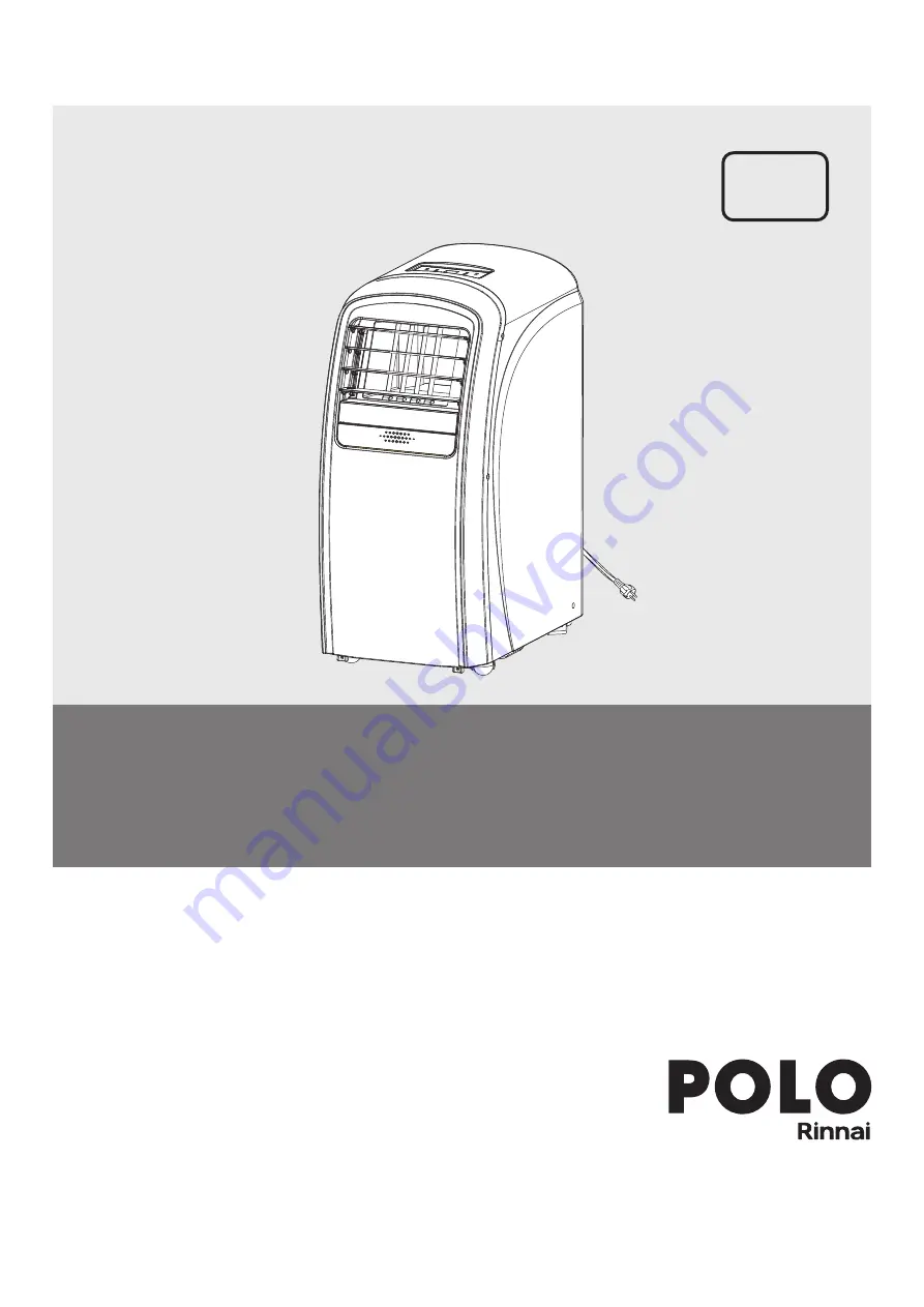 Rinnai POLO PC47C Operation & Installation Manual Download Page 1