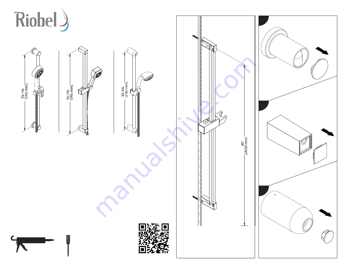 Riobel 5055 Installation Manual Download Page 1