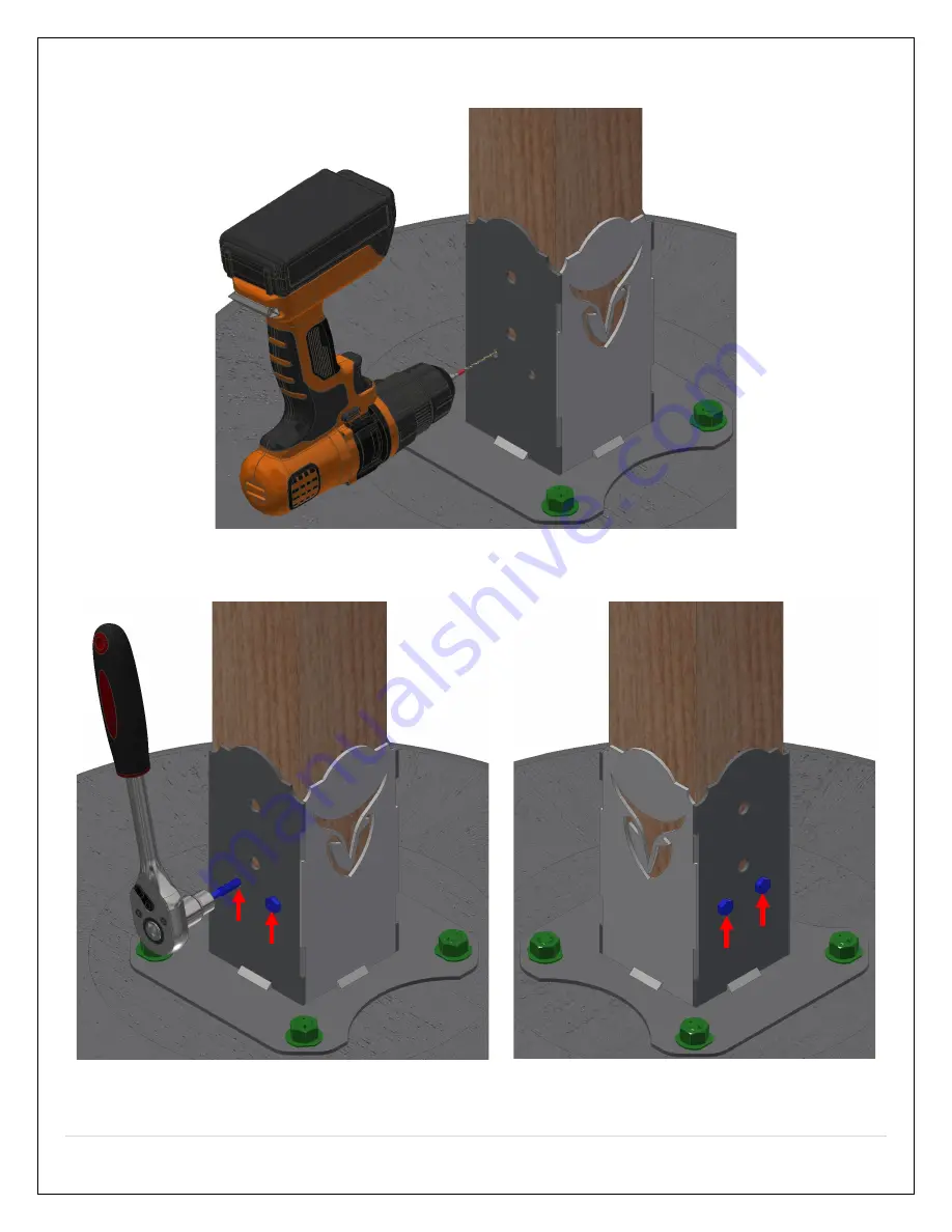 RioOutdoors 4S-SH Installation Instructions Manual Download Page 14