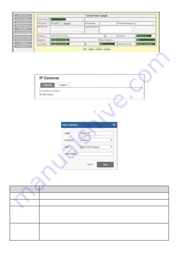 Risco VUpoint RVCM32W Installation Manual Download Page 39