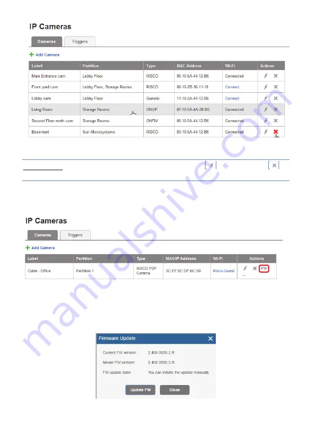 Risco VUpoint RVCM32W Installation Manual Download Page 42