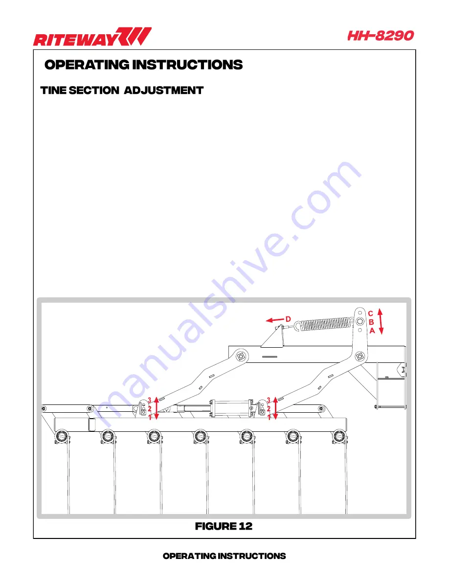 RITEWAY HH-8200 Operator'S Manual Download Page 27