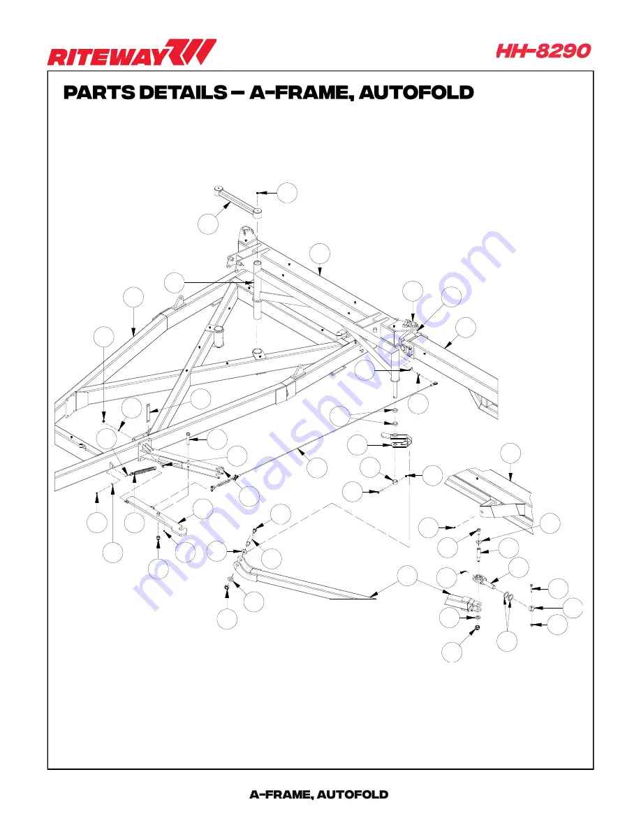 RITEWAY HH-8200 Operator'S Manual Download Page 40