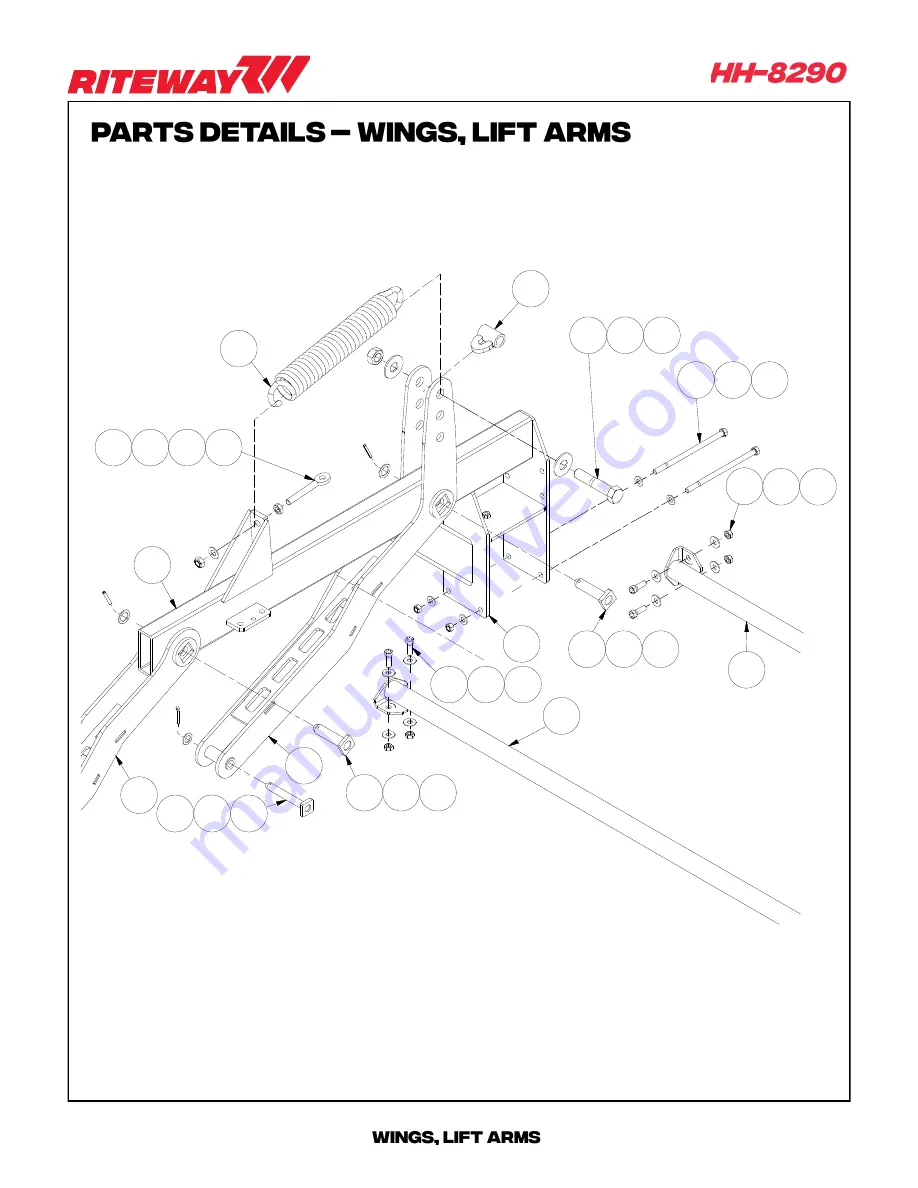 RITEWAY HH-8200 Operator'S Manual Download Page 46