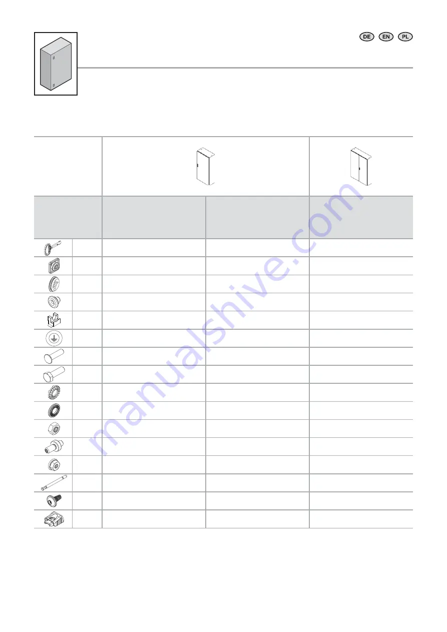 Rittal 1031.000 Assembly And Operating Instructions Manual Download Page 20