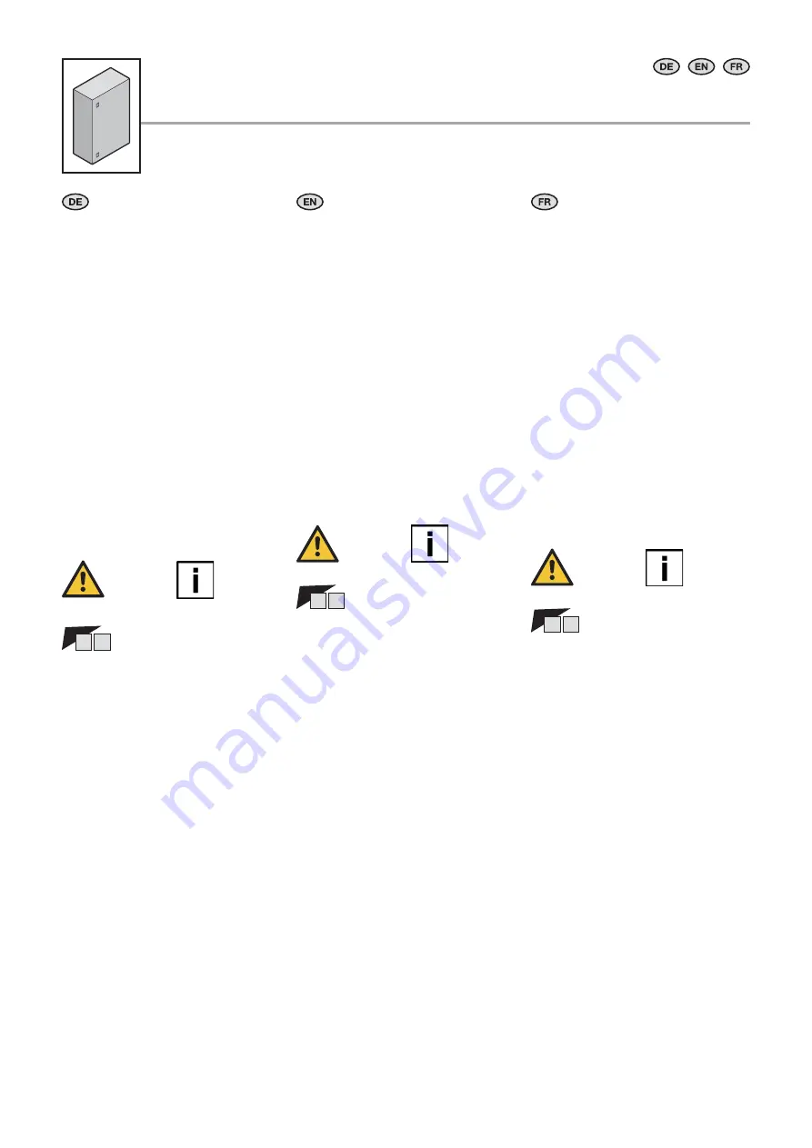 Rittal AX IT 7641.350 Assembly And Operating Instructions Manual Download Page 4