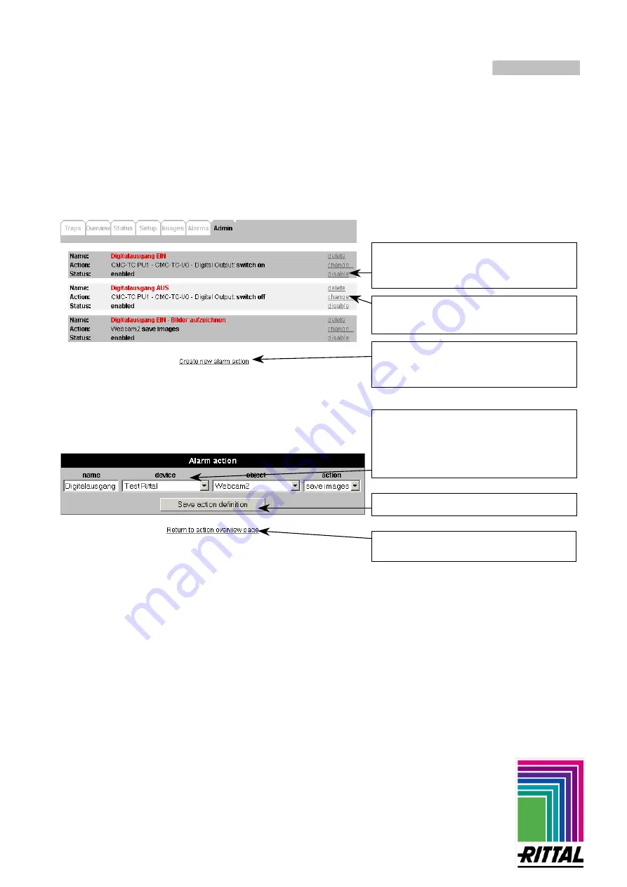 Rittal CMC-TC Installation And Operating Instructions Manual Download Page 57