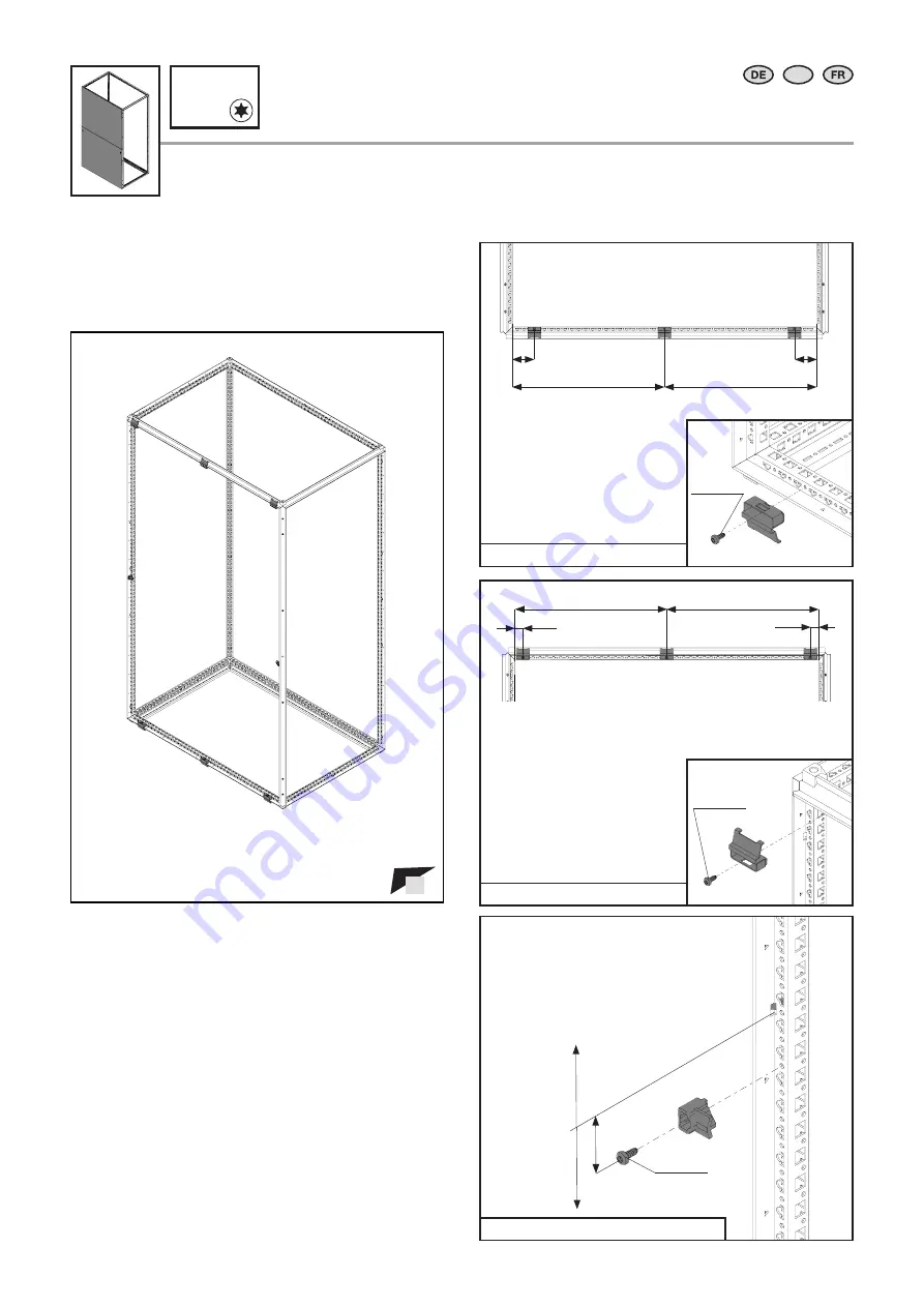 Rittal VX IT 5301.196 Assembly Instructions Manual Download Page 9