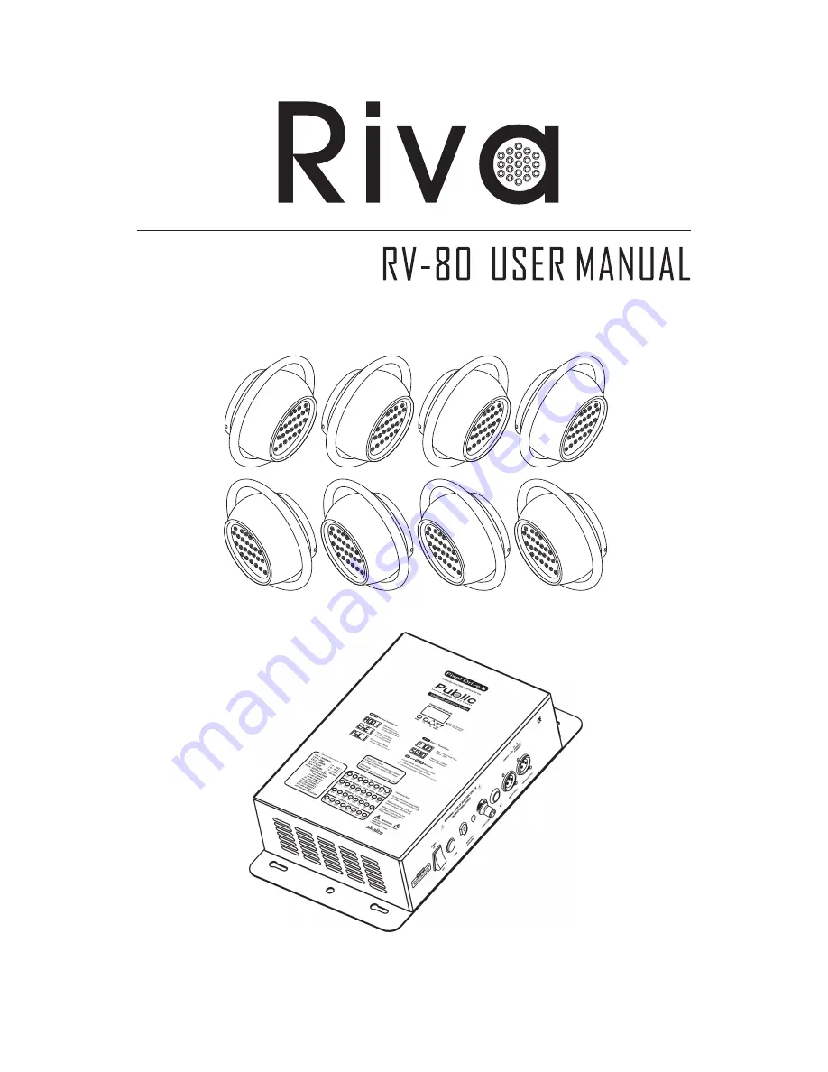 Riva RV-80 User Manual Download Page 1