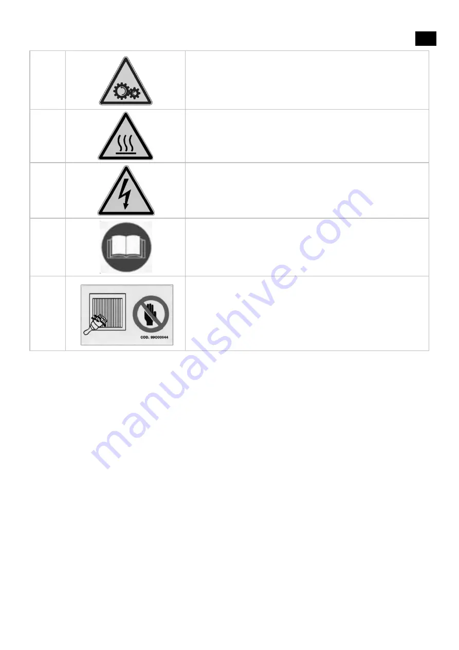 Rivacold SP Series Use And Maintenance Handbook Download Page 71