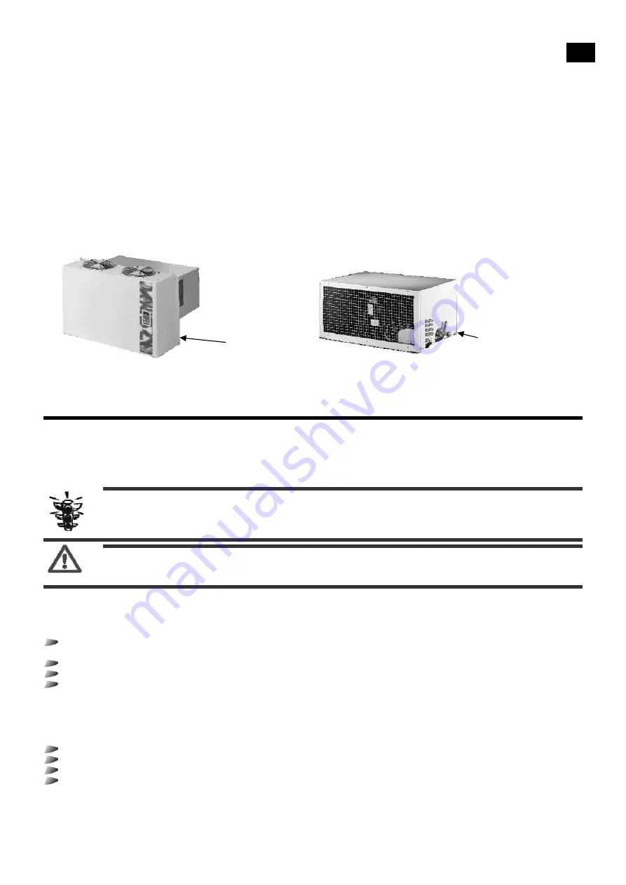 Rivacold SP Series Use And Maintenance Handbook Download Page 73