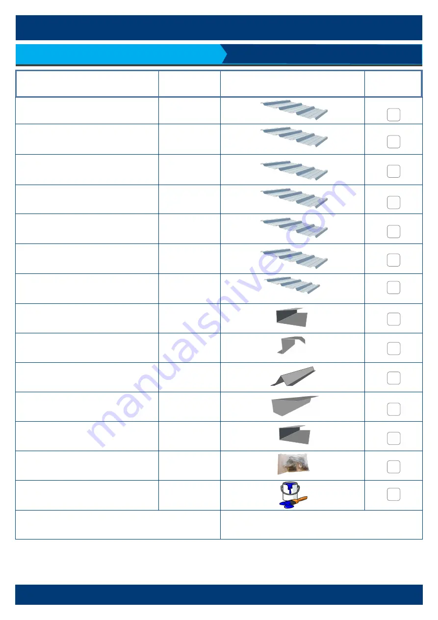 Riverlea Duratuf Garrison Sheds PL64 Assembly Instructions Manual Download Page 4