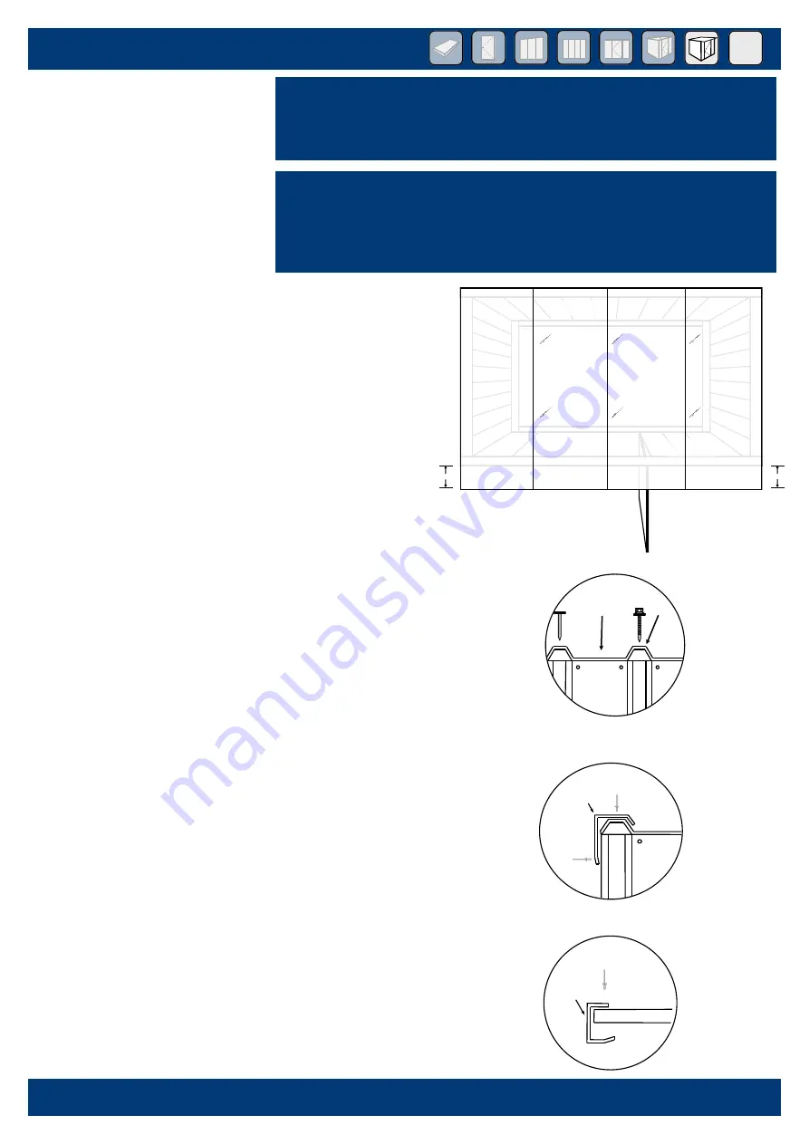 Riverlea Duratuf Garrison Sheds PL64 Assembly Instructions Manual Download Page 13