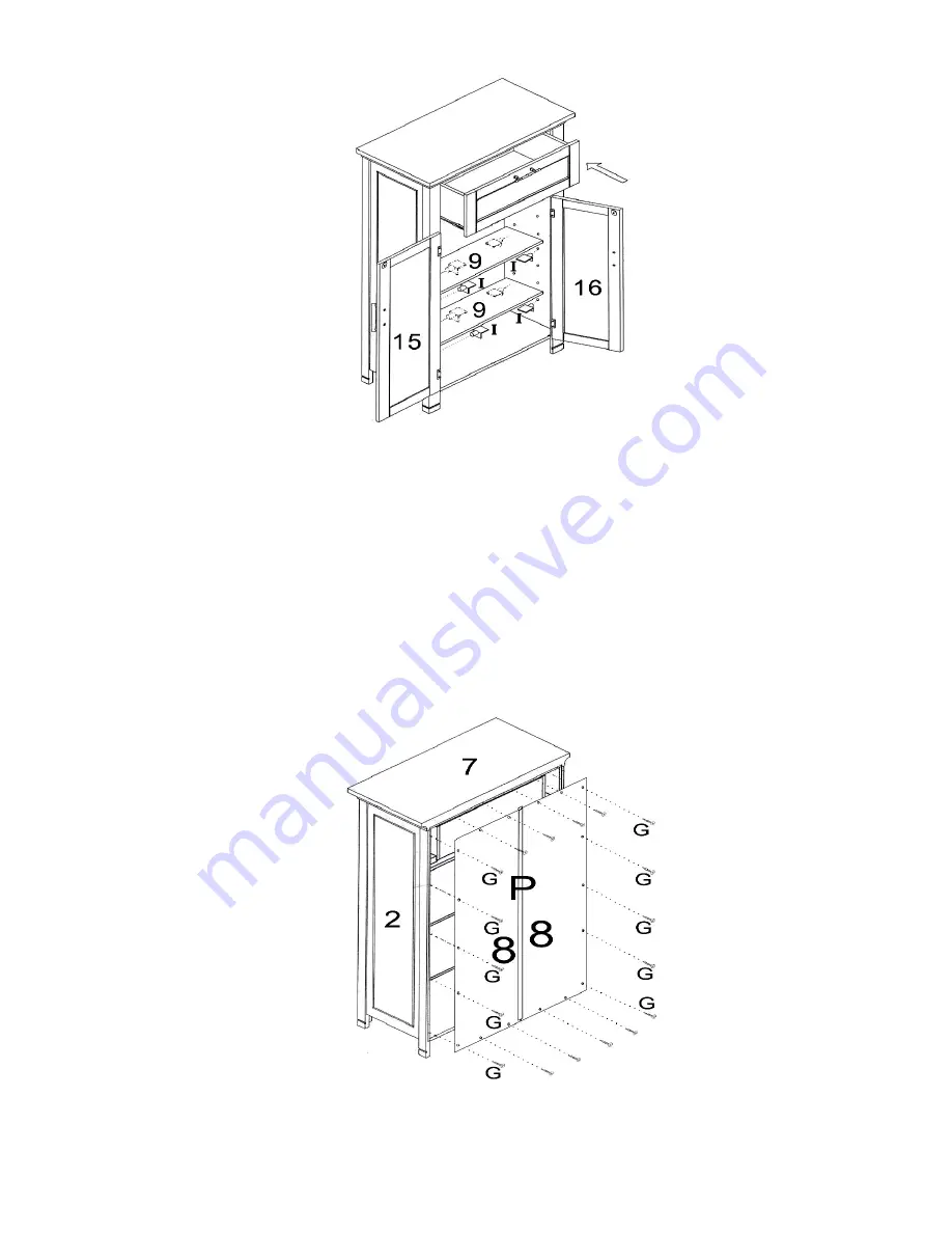 RiverRidge SOMERSET 06-038 XS Assembly Instructions/Use And Care Manual Download Page 10