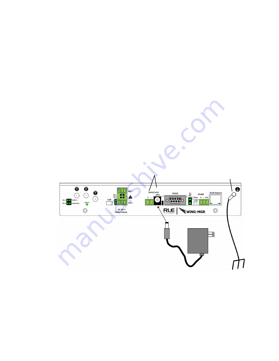 RLE Technologies WiNG-MGR User Manualline Download Page 16