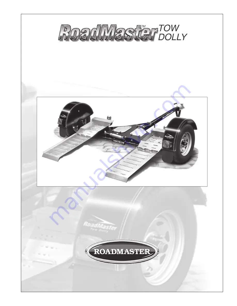 Roadmaster 2000-1 Скачать руководство пользователя страница 1