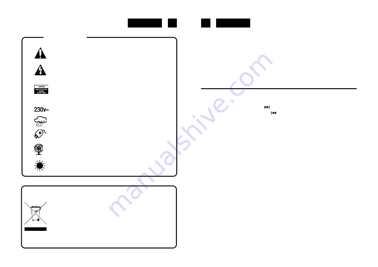 Roadstar HIF-1800TUMPK Instruction Manual Download Page 18