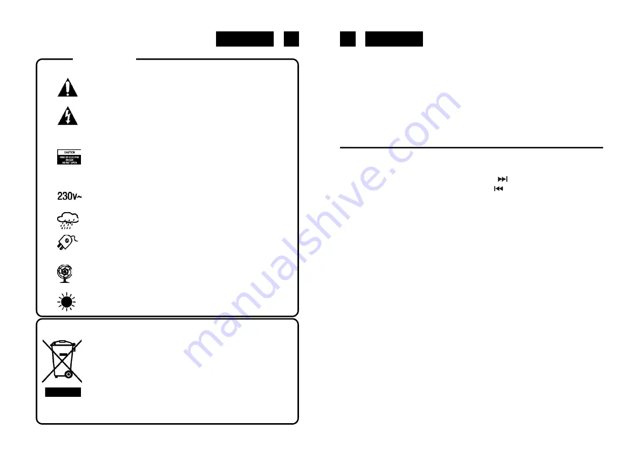 Roadstar HIF-1800TUMPK Instruction Manual Download Page 23