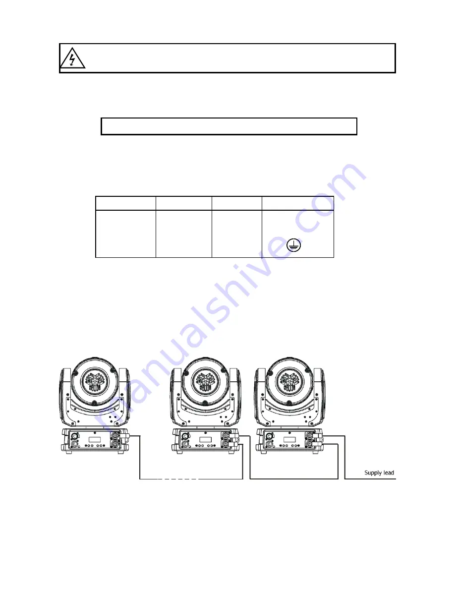 Robe Robin 100 LEDBeam Wireless DMX CRMX Скачать руководство пользователя страница 6