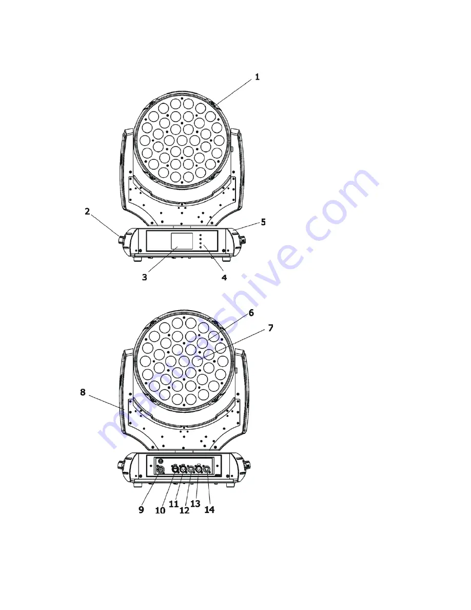 Robe Robin 1000 LEDBeam Скачать руководство пользователя страница 5