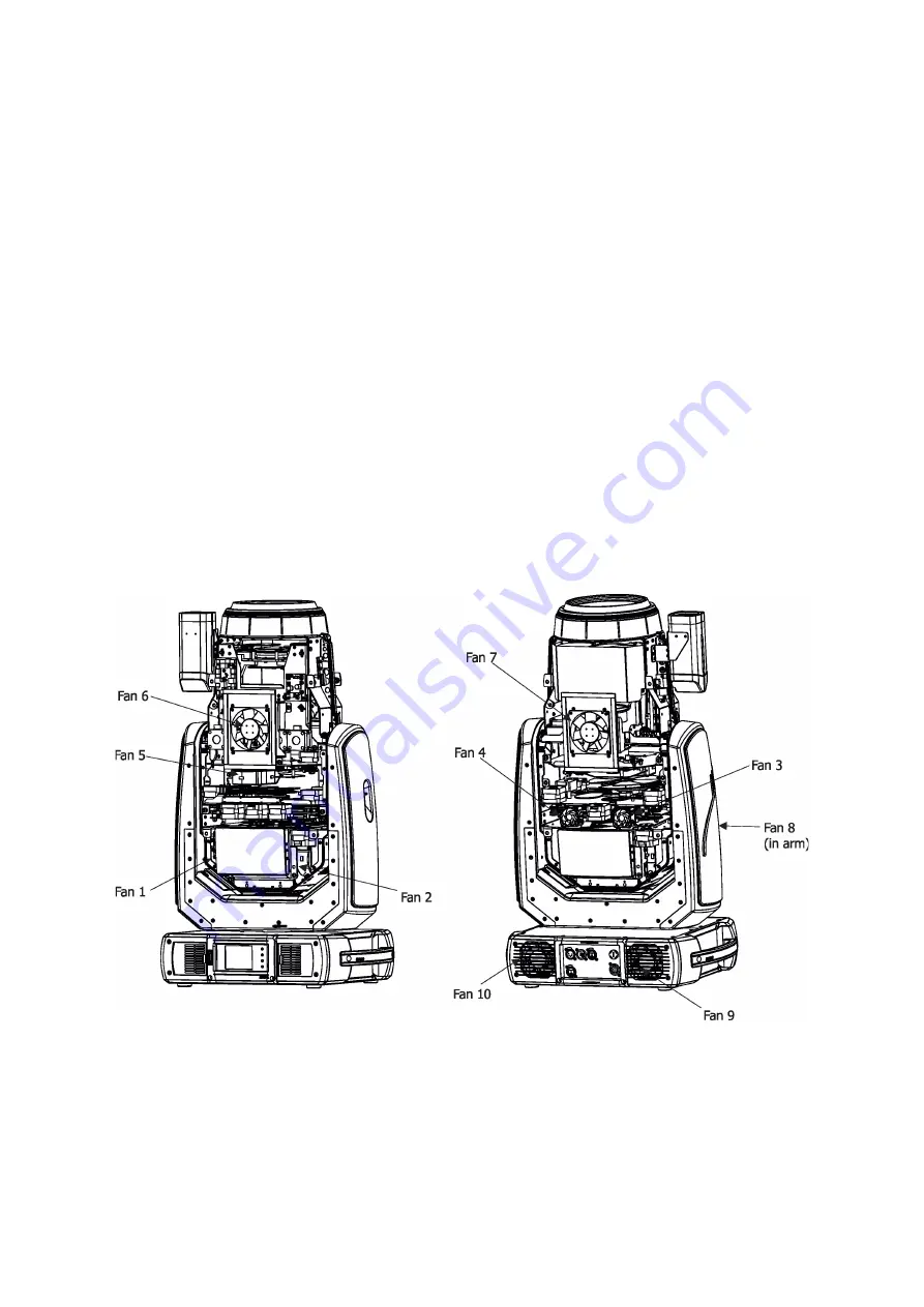 Robe Robin BMFL FollowSpot User Manual Download Page 36