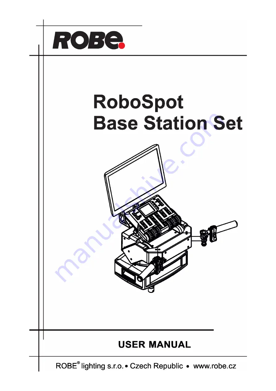 Robe RoboSpot Скачать руководство пользователя страница 1