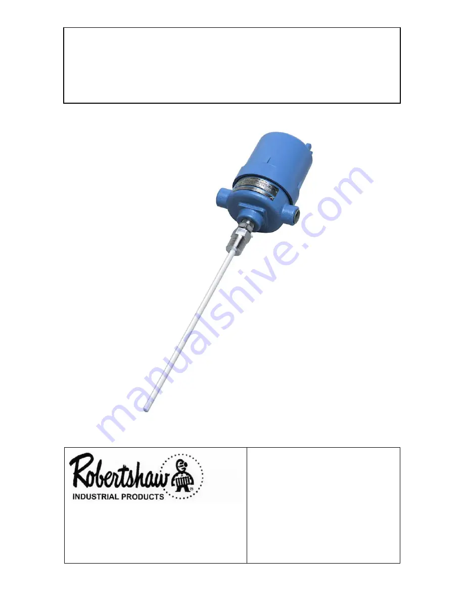 Robertshaw 5318B Скачать руководство пользователя страница 1