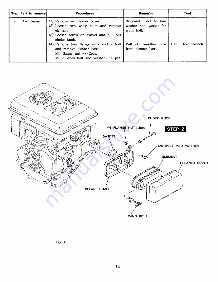 Robin America EH30 Service Manual Download Page 20