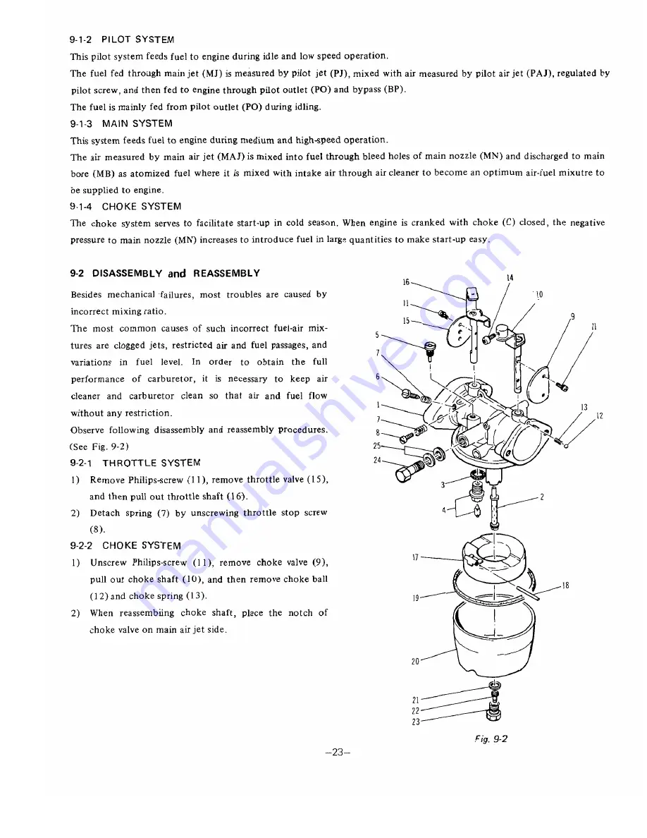 Robin America EY33-2 Service Manual Download Page 27