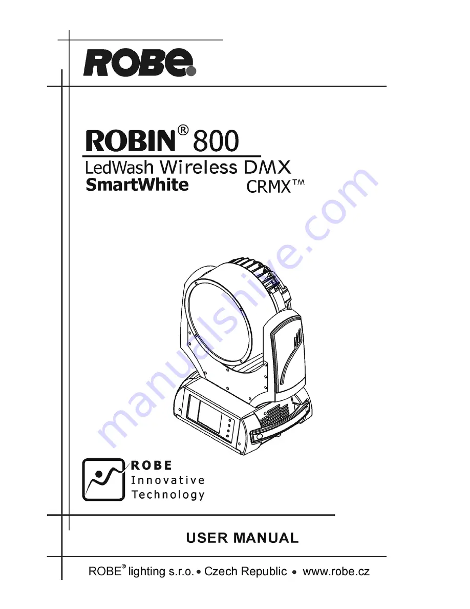 Robin Robin 800 User Manual Download Page 1