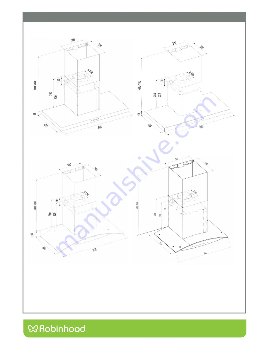 ROBINHOOD Adonis 60 Installation And Operating Instructions Manual Download Page 2