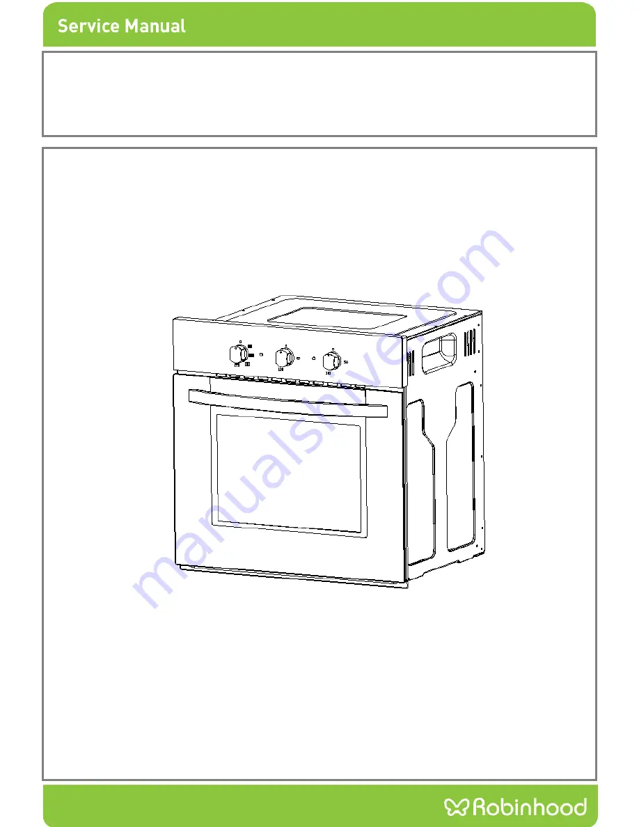 ROBINHOOD ALTO OBC605K57SS Service Manual Download Page 1